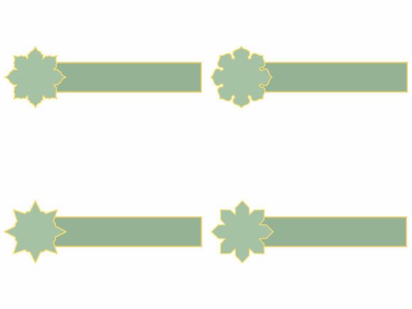 Elegant Islamic Shape Frame Backgrounds