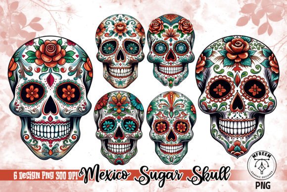 Mexico Sugar Skull Sublimation Clipart: A Designer's Guide