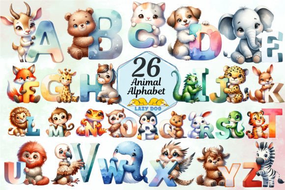 Unlocking Creativity with Animal Alphabet Sublimation Graphics